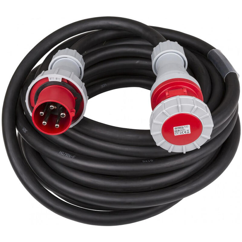 Verlengkabel 63A 5M 5x16mm2