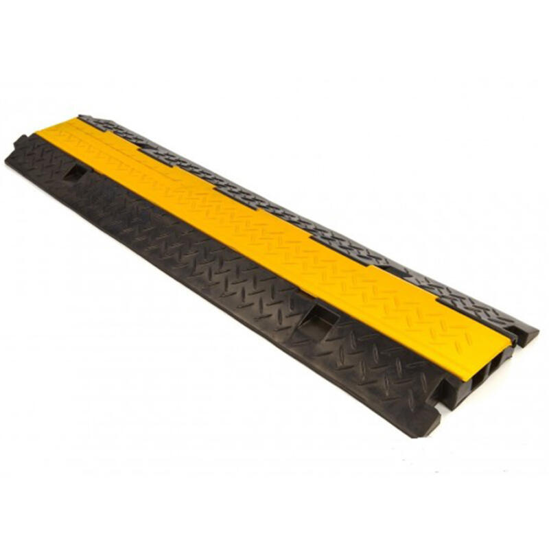 1 meter Kabelbrug / Kabelgoot Met Klep en 2 kanalen