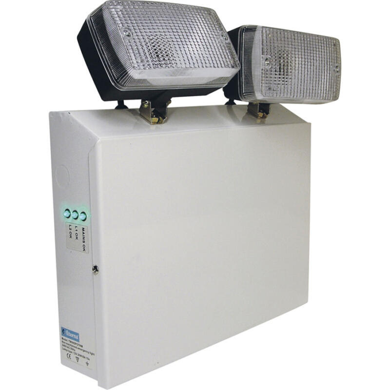 Noodverlichting met 2 spots