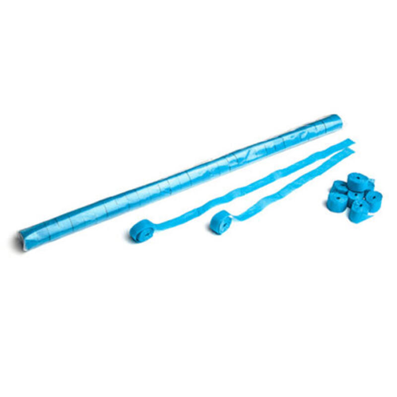 Magic FX STREAMERS 10 M X 1,5 CM LICHTBLAUW