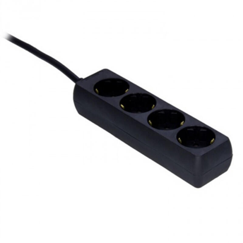Verdeelblok 4 1.5 meter zwart 1,5mm2